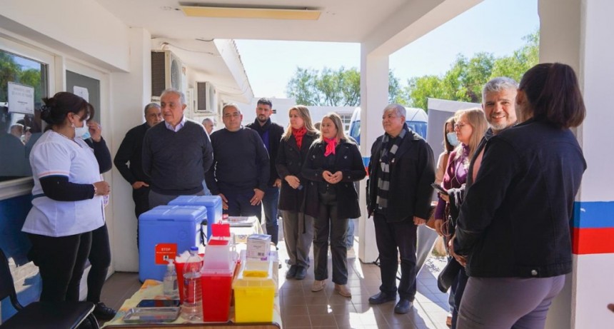 El ministerio de Salud desplegó operativo de atención en el Departamento Castro Barros