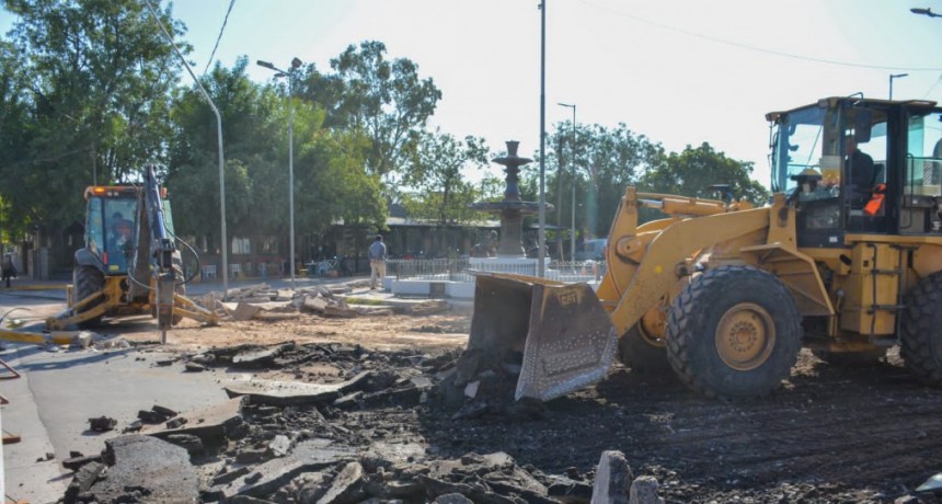 Municipio continúa trabajando en la puesta en valor de la vieja estación de trenes