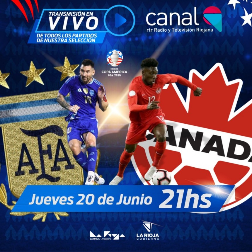 Los riojanos podrán ver la Copa América por Canal 9
