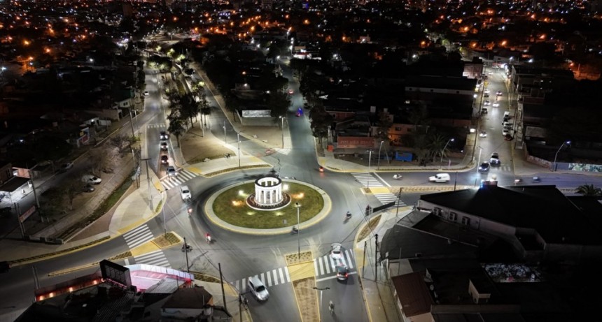 La avenida San Francisco cuenta con nuevo sistema de iluminación