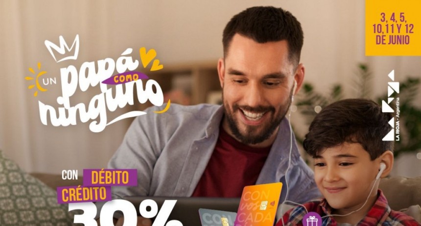 El Banco Rioja celebra el Dia del Padre con beneficios exclusivos 