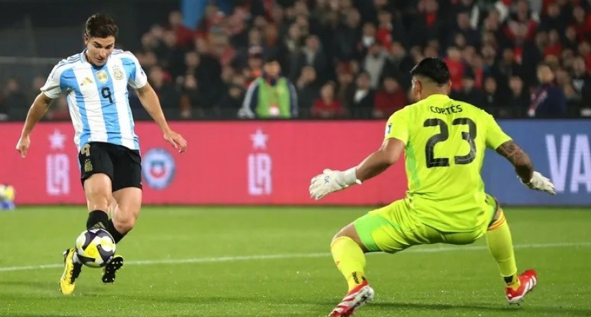 Eliminatorias Sudamericanas Mundial 2026: Argentina le ganó a un Chile deslucido