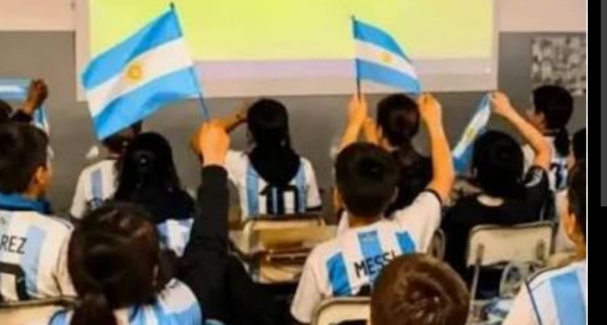 El lunes 22 no habr&aacute; clases en el turno tarde por el partido de la Selecci&oacute;n Argentina