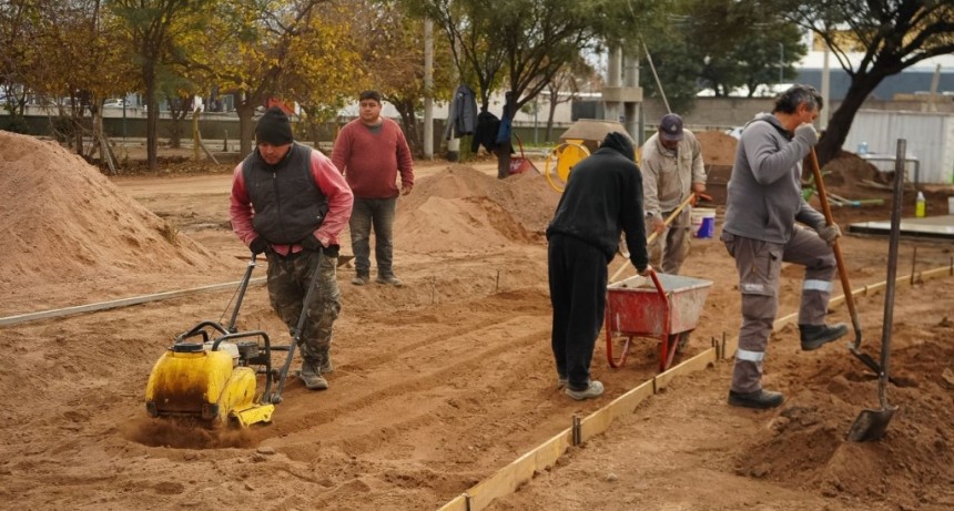 Municipio convirti&oacute; en pulm&oacute;n verde otro sector de las ex v&iacute;as del ferrocarril