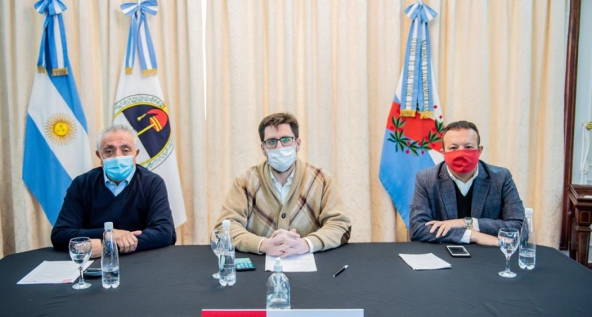 Gobierno analizó con empresarios y comerciantes la situación sanitaria provincial 