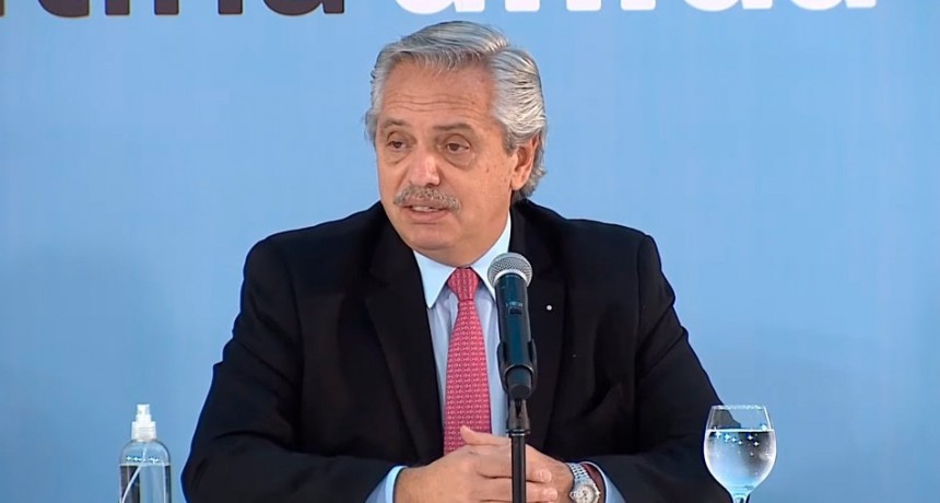 Alberto Fernández expresó 