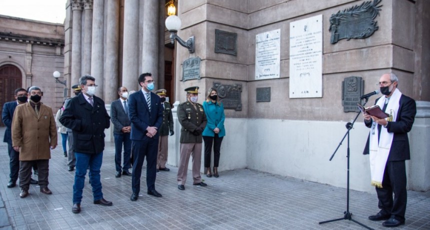 Juan Luna Corzo encabezó los actos protocolares por el 205° Aniversario de la Independencia Argentina