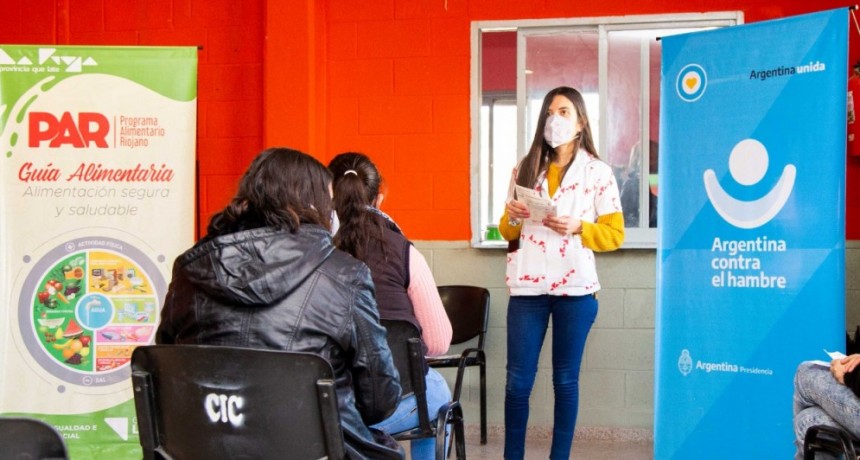 Tarjeta Alimentar: capacitan a nuevos titulares en nutrición saludable