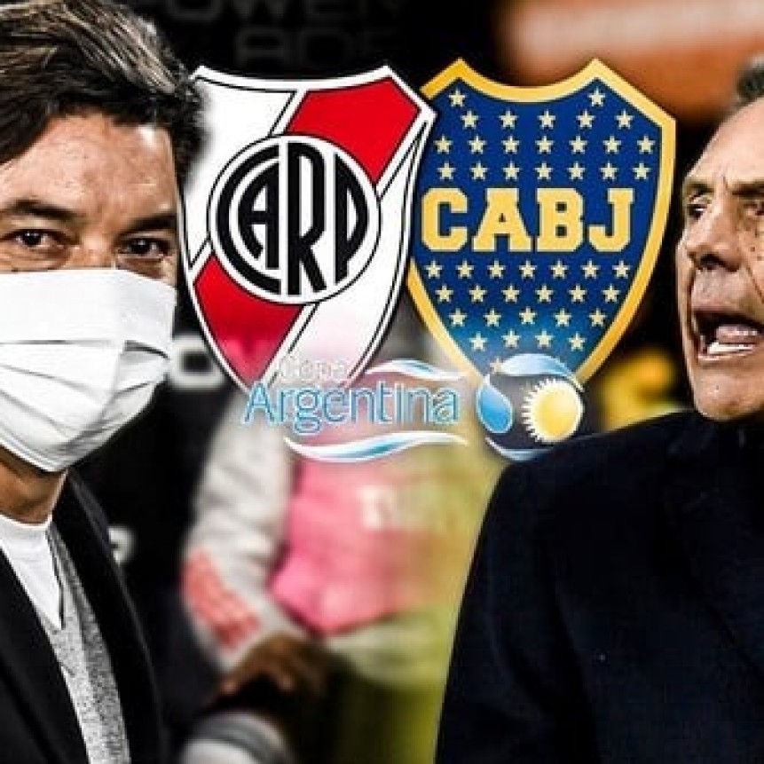 El superclásico de Copa Argentina entre Boca-River será el 4 de agosto