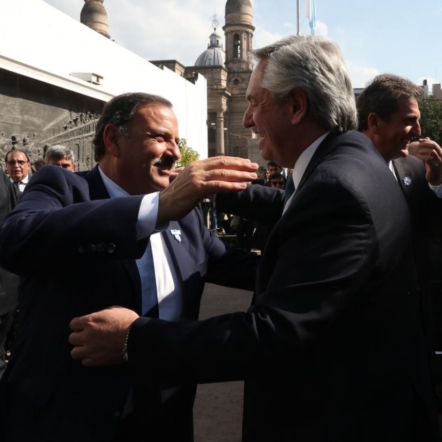 Quintela pidió por la consolidación del Frente de Todos