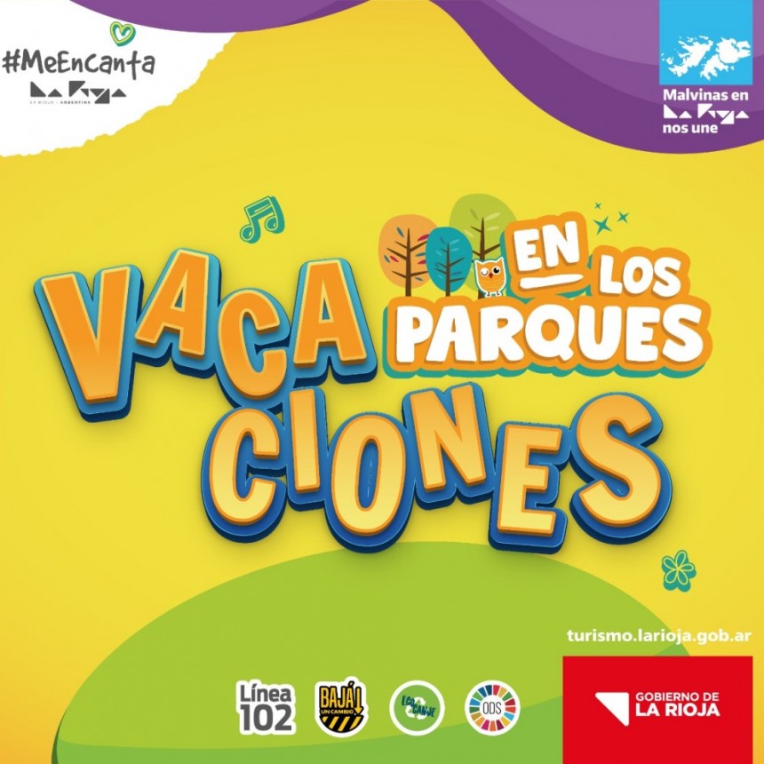  Este 14, 15 y 16 de julio se presenta“Vacaciones en los parques”