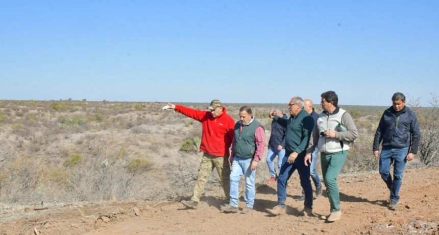El Gobierno Provincial apuesta a la producción con la construcción de reservorios de agua 