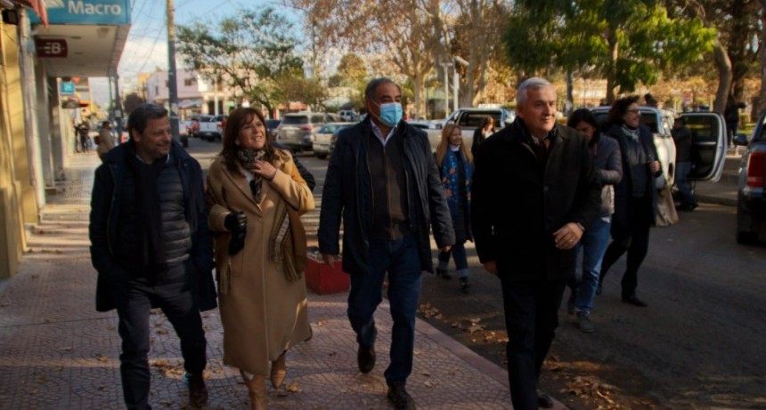 El gobernador de Jujuy Gerardo Morales visita Chilecito 