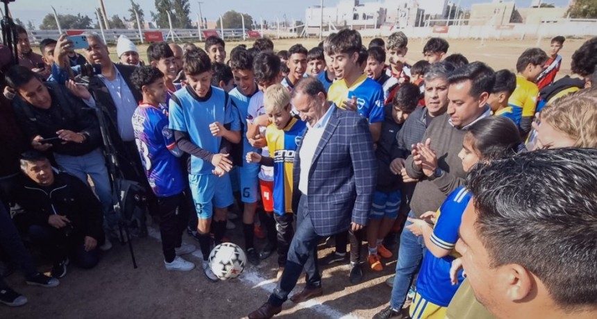 Quintela encabezó el Lanzamiento de los Juegos Nacionales Evita en su instancia provincial