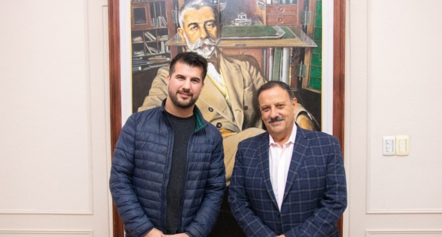 Quintela recibió al periodista Mauro Brissio con quien habló sobre las Fake News y la importancia de legislar el tema