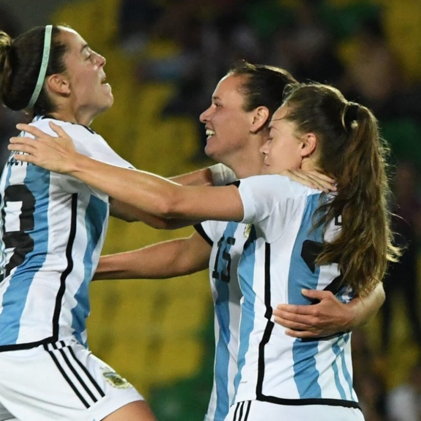  Copa Argentina Femenina: Argentina lo dio vuelta ante Paraguay y clasificó al Mundial 2023