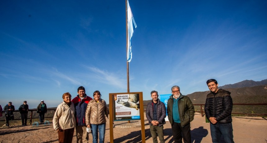 Se inauguró este sábado el Mirador del Águila