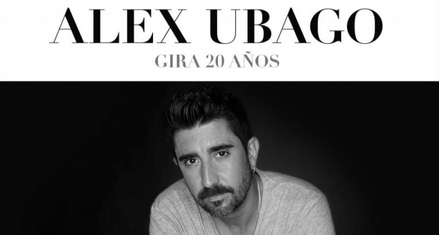  El español Alex Ubago regresa a Argentina 