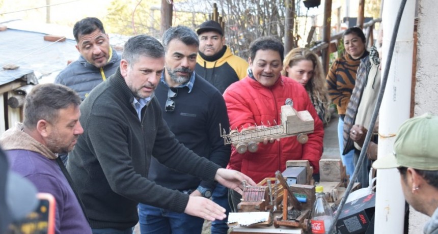  Bordagaray visitó unidades productivas del sur de la capital