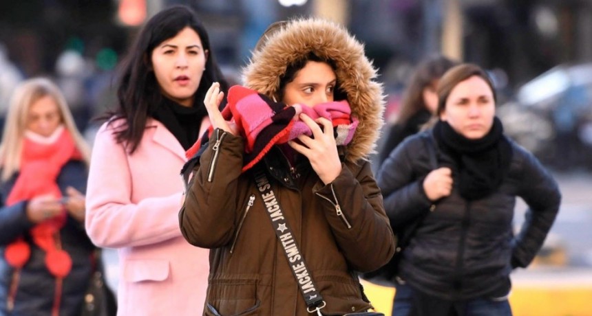 Argentina con temperaturas bajo cero