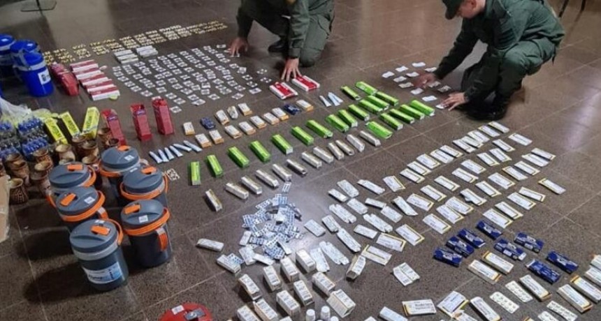 Aduana evitó millonario contrabando de medicamentos