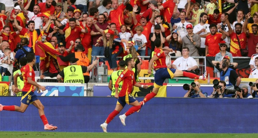   Eurocopa: España eliminó a Alemania y avanzó a semifinales