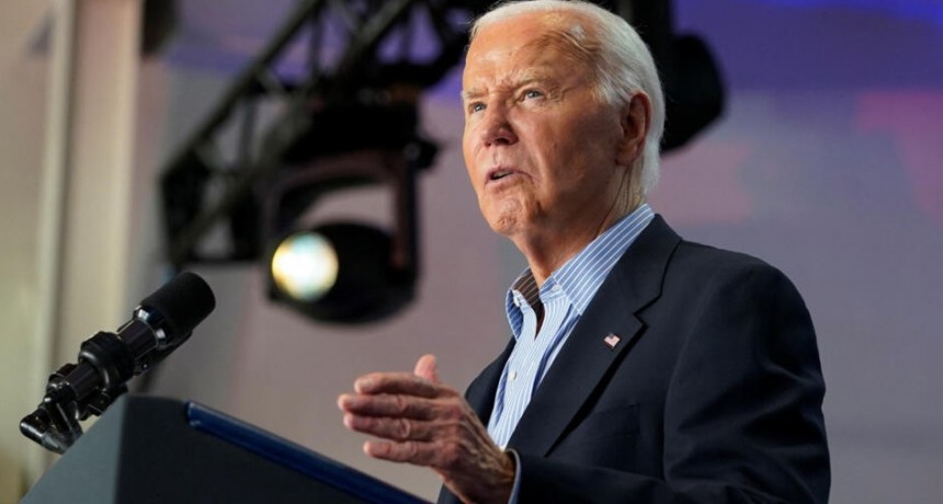 A pesar de las criticas Joe Biden confirmó su candidatura