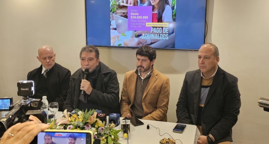 Banco Rioja lanzó una línea de crédito para 