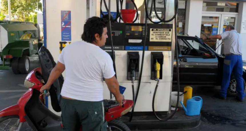 Sin casco ni patente, no hay nafta
