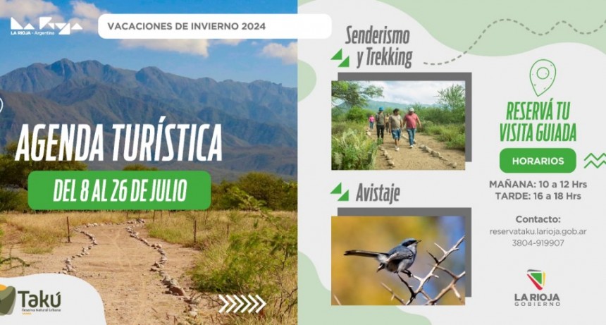 La Reserva Takú ofrece visitas guiadas en estas vacaciones de invierno