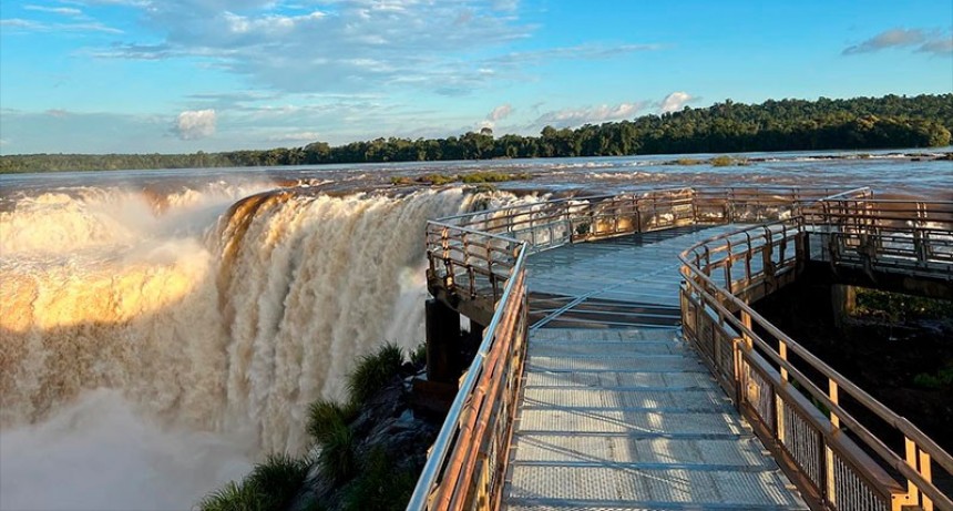 No habilitarán la garganta del diablo en las Cataratas