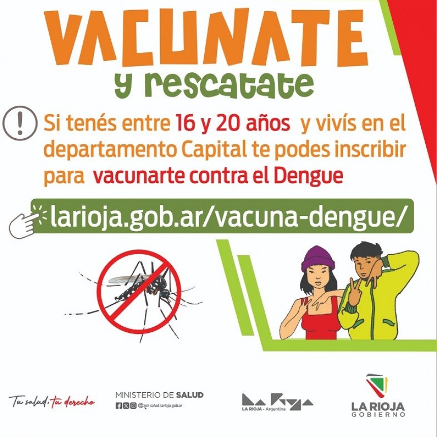  Arranca la campaña provincial de vacunación contra el dengue
