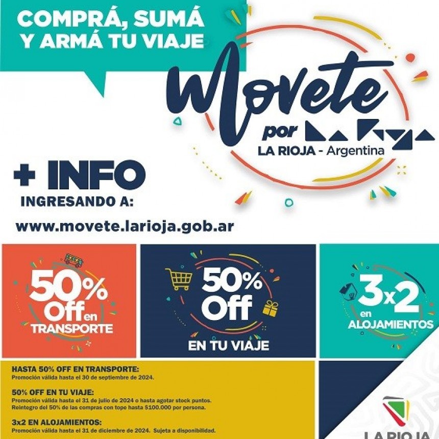 Extienden beneficios del “Movete por La Rioja”