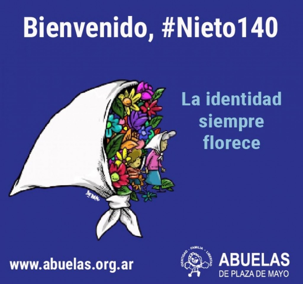 Apareció el nieto 140 y abuelas lo consideraron un bálsamo en este contexto nacional
