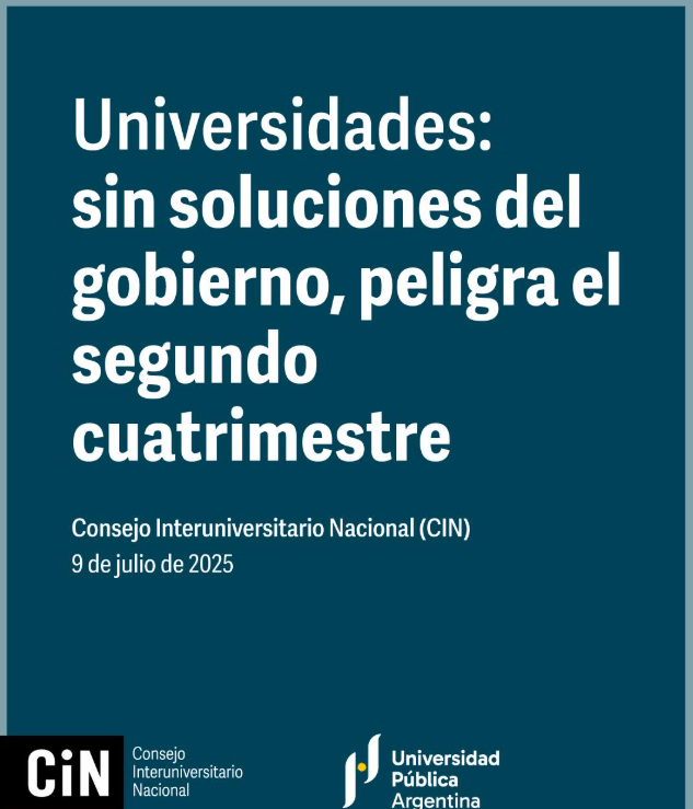 Advierten que está en riesgo el segundo cuatrimestre en el sistema universitario argentino