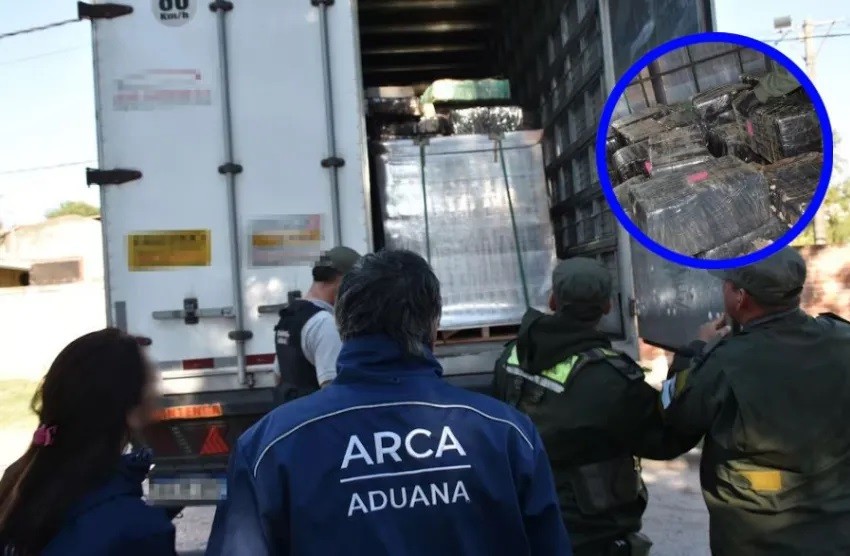 Incautan más de 1500 kilos de marihuana proveniente de Paraguay