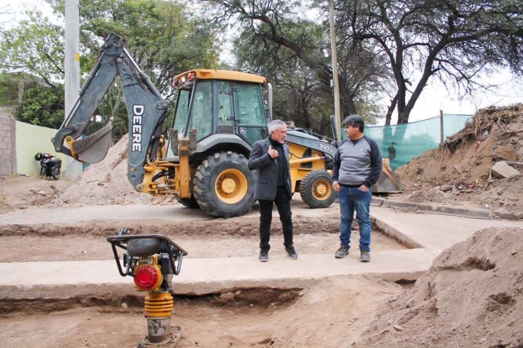 El Municipio realiza obra estratégica para optimizar la circulación en la zona oeste