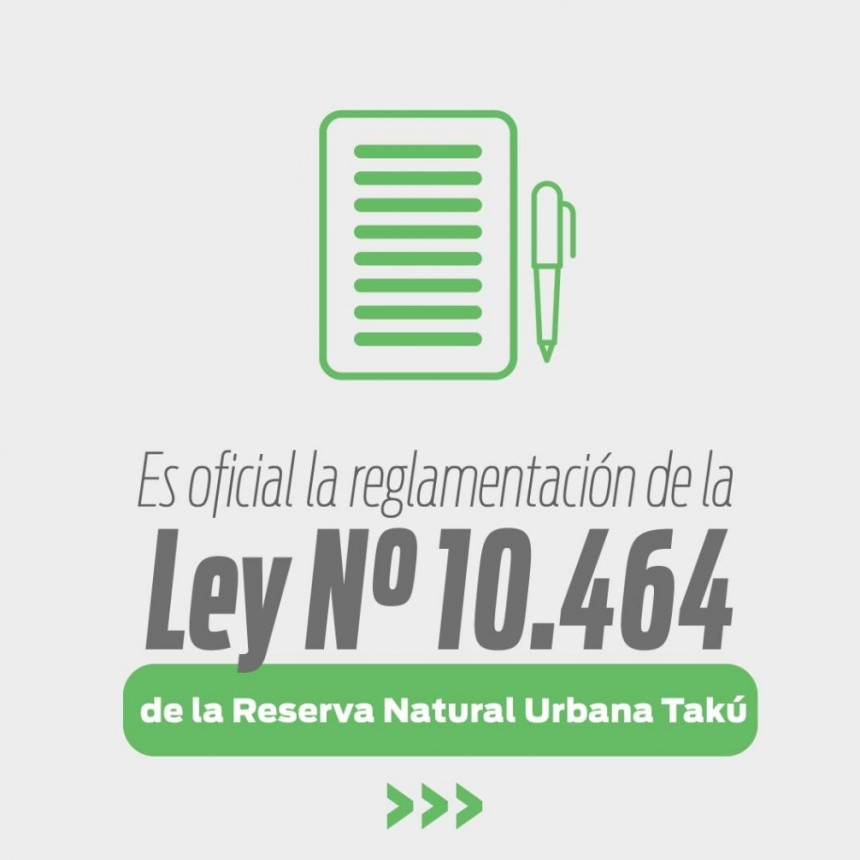 Oficializan la reglamentación de la 