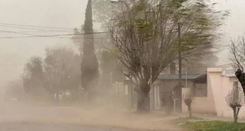 Emiten alerta por vientos intensos en La Rioja