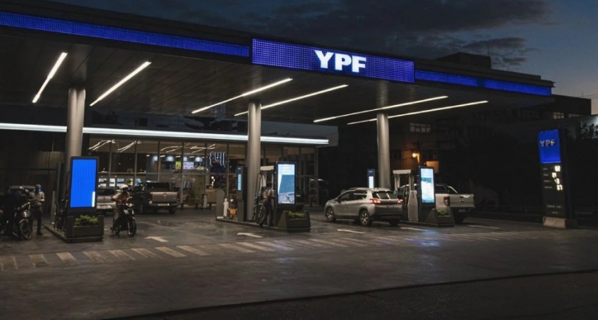 Vuelven a subir los combustibles de YPF
