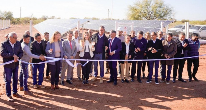 “La Rioja impulsa la transición energética: se inauguró un parque solar en Patquía”