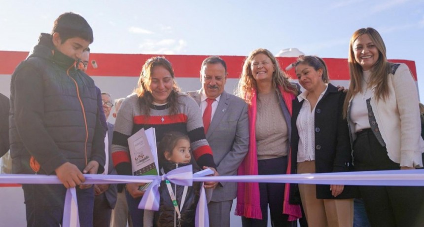 Quintela refuerza el Plan Angelelli en Patquía con nuevas viviendas y producción local