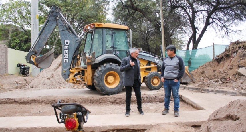 El Municipio realiza obra estratégica para optimizar la circulación en la zona oeste