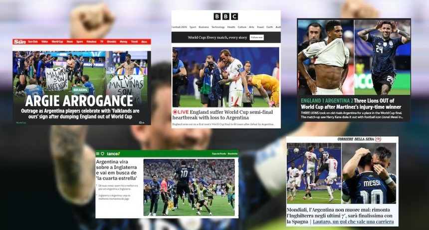 La prensa mundial destac&oacute; la haza&ntilde;a argentina y no falt&oacute; la pol&eacute;mica