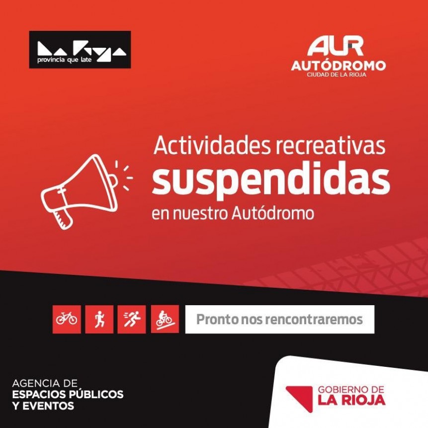 Varias actividades deportivas frenaron sus entrenamientos por el COVID-19