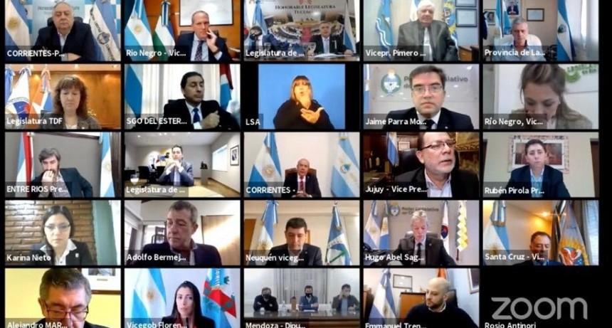 Primera reunión de las autoridades parlamentarias del país  