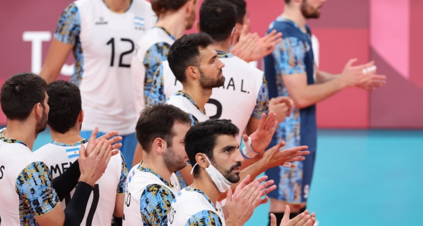El seleccionado de vóley cayó con Francia y jugará por el bronce con Brasil