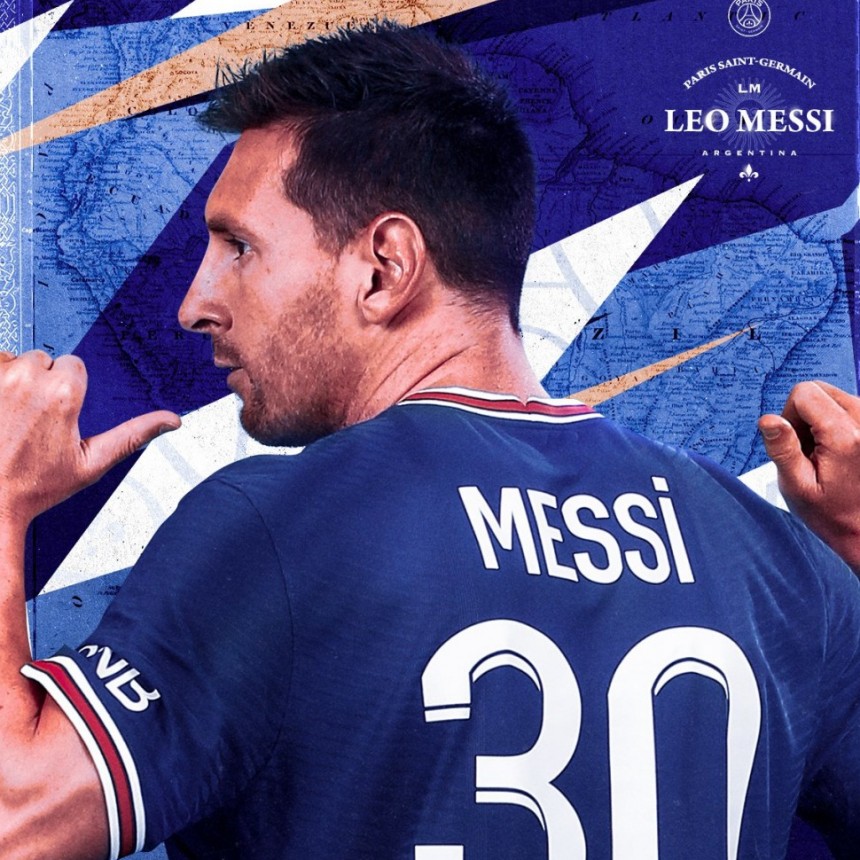 El PSG oficializó el contrato de Messi