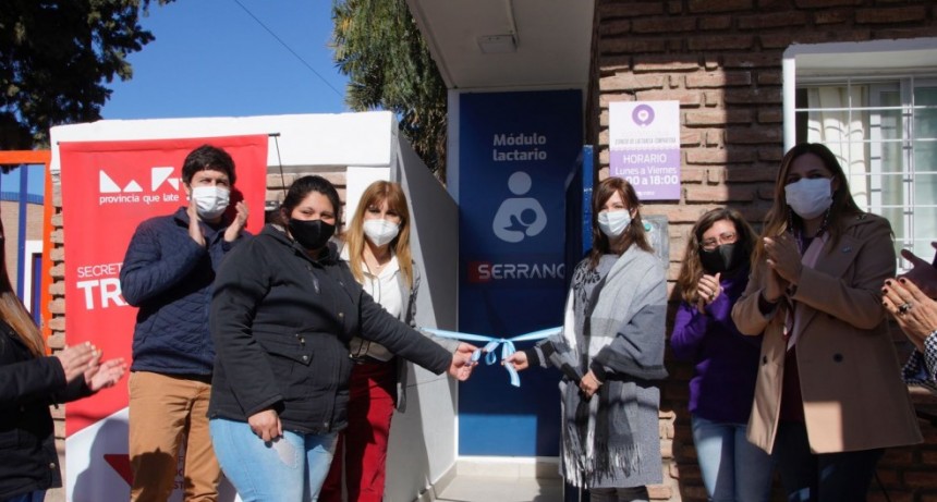 Se inauguró un lactario público para uso de las trabajadoras del Parque Industrial 
