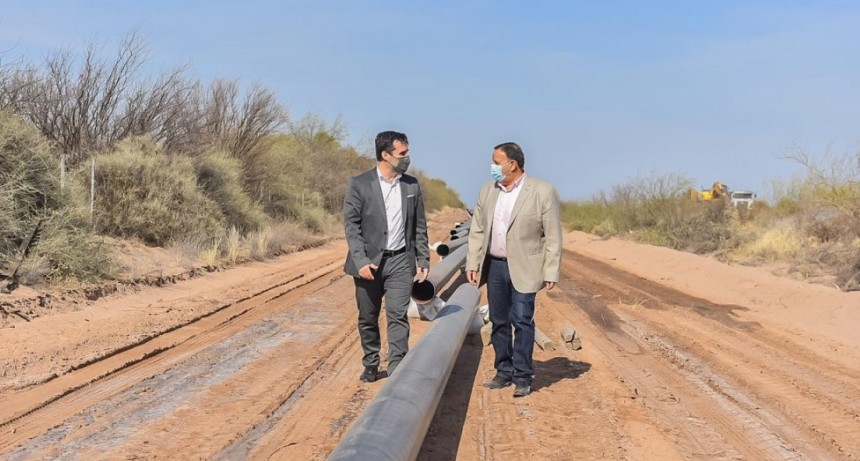 Se reactivó la obra “Gasoducto Productivo” en La Rioja